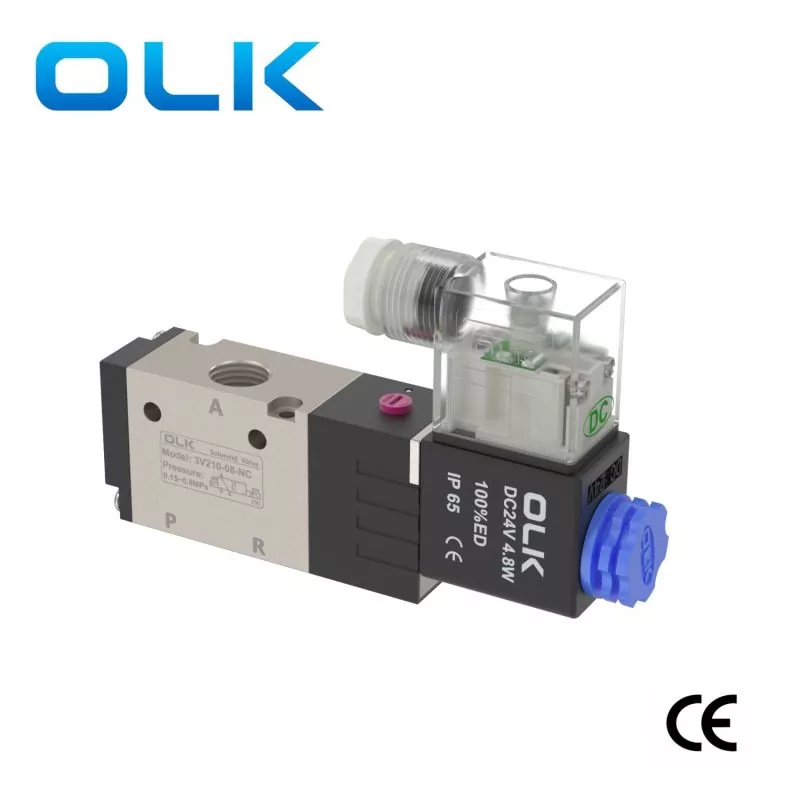 3v200 श्रृंखला Solenoid भल्भ 3 मार्ग